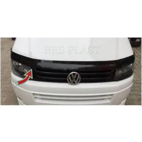 Resim Vw Transporter T6 Kaput Rüzgarlığı 2015 Üzeri Piano Black 