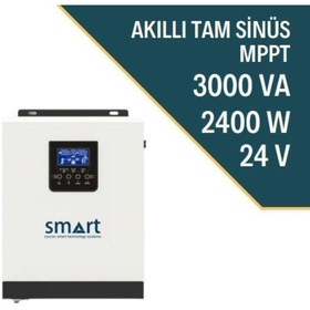 Resim Smart 3 Kva Mppt 3000 Va / 2400 W Tam Sinüs Akıllı Inverter 