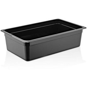 Resim GastroPlast Gn1/1-150 Mm Polikarbon Gastronom Küvet, Siyah 