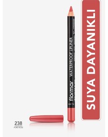 Resim Flormar Suya Dayanıklı Dudak Kalemi - Waterproof Lipliner 238 Pure Rose 8690604567515 