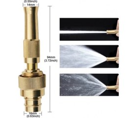 Resim Meyzone Araç Yıkama Musluk Ucu ve Hortum Tazyik Bağlantı Aparatı Tazyikli Sulama ve Yıkamak Için Aparat 
