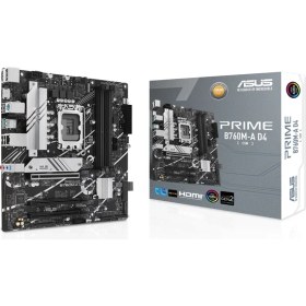 Resim Asus Prıme B760M-A D4-Csm Intel B760 Lga1700 DDR4 5333 Dp Hdmı 2X M2 Usb3.2 Aura Rgb 2.5Gbit Lan Matx (Prıme B760M-A D4-Csm) Anakart 