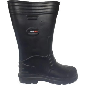 Resim Akınalbella Unisex Siyah Eva Hafif Poli Taban Uzun Yağmur Çizmesi AB210-77 