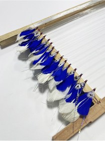 Resim Palamut Çaparisi Mavi Beyaz 