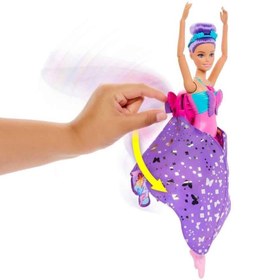 Resim Barbie Kelebek Dansçı Bebek HXJ10 