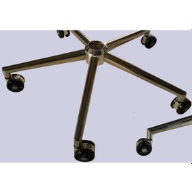 Resim Krom Tekerlek 5 Adet Paket Ofis Yönetici Patron Koltuğu Tekerlek 