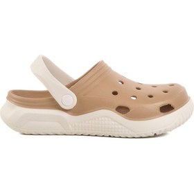 Resim Vizon Hafif Eva Taban Unisex Sabo Terlik Stella Z Vizon-beyaz Vizon - Beyaz 