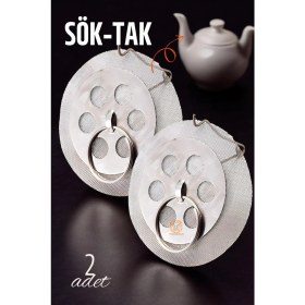 Resim Transformacion Sök-Tak Demlik Içi Çay Filtresi Çay Süzgeci 2 Adet 721303 