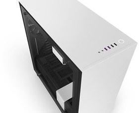 Resim Nzxt H700İ Mat Beyaz Temp. Cam Rgb Akıllı Atx Psu Yok 