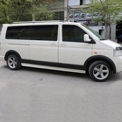 Resim Volkswagen Transporter T5 Uzun Şasi 2009 - 2014 Çamurluk Kapı Dodikleri Set 11 Parça Çift Sürgü 