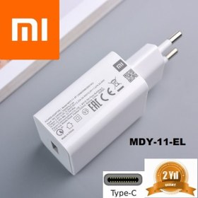 Resim Orjinal Xiaomi Redmi Note 8 Pro Type-C Turbo Data Kablo ve MDY11EF Hızlı Şarj cihazı 