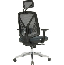 Resim Uzayofismobilyaları Uzay Ofis Bello Bel Destekli Müdür Koltuğu - Alüminyum Ayak - Aya 