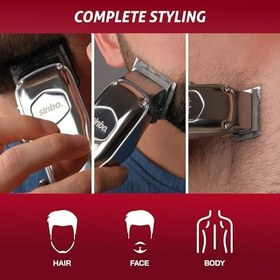 Resim Sinbo SHC-1905 Şarjlı Saç Sakal Tıraş Makinesi, Kablosuz Saç Kesme ve Ense Düzeltme, USB Şarjlı, LED Göstergeli 