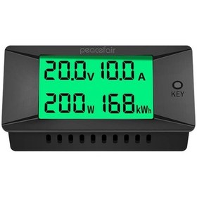Resim PZEM-025 0-300V 100A Voltmetre Ampermetre - Batarya Kapasite Yöne 