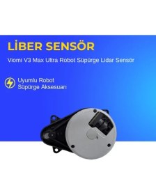 Resim Ümit Maker Viomi V3 Max Ultra Robot Süpürge Lidar Sensör 