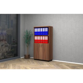 Resim Vena Yarım Kapak Dolap - Erik (80*35*150) 
