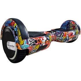 Resim Citymate Elektrikli Kaykay Hoverboard Bluetooth Hoparlorlu 6.5 Inch Grafiti Desenli Citymate