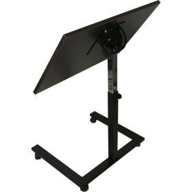 Resim Hodbehod Portatif Katlanabilir Yerden Yükseklik Ve Eğim Ayarlı Laptop Sehpası Ders Çalışma Masası 