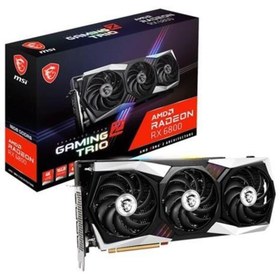 Resim MSI 16GB RX6800 GAMING Z TRIO 16G GDDR6 256bit HDMI-DP PCIE 4.0 