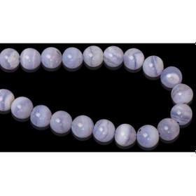 Resim 8 MM Kalsedon Taşı Dizi Kırmızı 