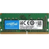 Resim Crucıal 8gb Ddr4 2400MHZ CL17 Notebook Ram CT8G4SFS824A 