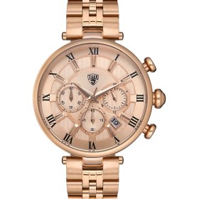 Resim Tiger Çelik Kordonlu Analog Kol Saati 593C 