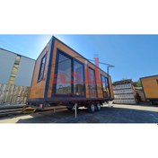 Resim 1+1 Ahşap Desen Betopanlı Plakalı Ve O2 Belgeli Römorklu 