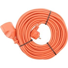 Resim Tek-iş 20 Metre Uzatma Kablosu 3 X 1 Mm Ttr Bakır Kablo Erkek Fiş Dişi Fiş Baskılı Seyyar Ara Kablo Diğer 