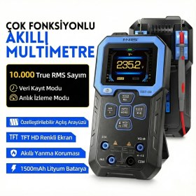 Resim Fnirsi DMT-99 Yüksek Hassasiyetli Çok Fonksiyonlu Akıllı Dijital Multimetr 
