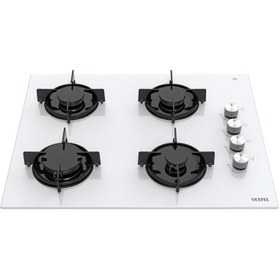 Resim Vestel AO-651041 B 65 cm 4 Gözü Gazlı Ankastre Ocak 
