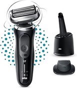 Resim Braun Yeni Seri 7 N7200cc Kablosuz Tıraş Makinesi, SmartCare, AutoSense, 360° Flex, Islak & Kuru 
