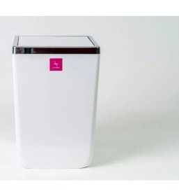 Resim Primanova Toskana Çöp Kovası Klozet Fırçası Beyaz 