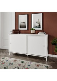 Resim Joker Çok Amaçlı Ayakkabılık Beyaz - Tamamı 1. Kalite Mdf Beyaz 