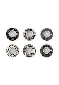 Resim Porland Fractal 6 Kişilik Kahve Takımı 90cc 