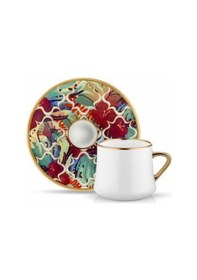 Resim Koleksiyon Sufi Çay Fincan Seti 6 Lı Amazon Tropıc 