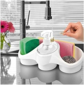 Resim 2 Bölmeli Deterjan Hazneli Süngerlik 250 ML 