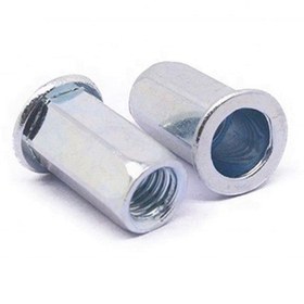 Resim Somun Perçin Altı Köşe Flanşlı Çelik M8 