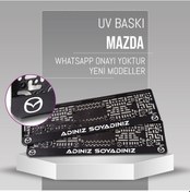 Resim Mazda Plakalık, 2 Adet Premium Uv Baskı, Plakalıkhane 