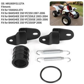 Resim Yamaha Banshee 350 Yfz350 İçin Uyumlu Egzoz Susturucu Kiti Nr1000ys112ta Yedek Parçaları 