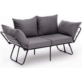 Resim Pafu Viper İkili Katlanır Yataklı Koltuk Soho Gri 