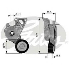Resim Golf 5 2004 - 2009 1.6 BSE Şarz Gergisi Komple Gates Marka 