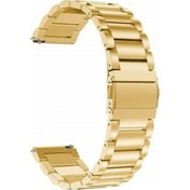 Resim Adige Vestel Akıllı Saat 2 Kordon Kayış Metal Sıralı Çelik 22/krd04 