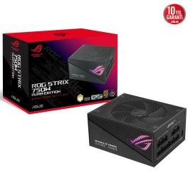 Resim Asus ROG Strix 750W 80+ Gold Aura Edition PCIe Gen 5.0 Tam Modüler RGB Güç Kaynağı 