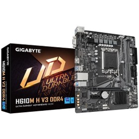 Resim Gigabyte H610m H V3 Ddr4 3200mhz M.2 Hdmı Matx 1700p 