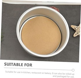 Resim KICHOUSE 100sayfalar Kalınlaştırılmış Ekmek Kağıdı Çok Amaçlı Pişirme Ve Kağıdı Güvenli Ve Kullanışlı Evde Ekmek Ve Yapımı 