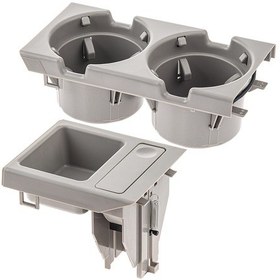 Resim BARDAKLI VE MADENİ PARA KUTUSU (SET-GRİ) BMW E46 9804 