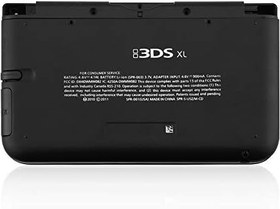 Resim Nintendo 3ds Ll için Yedek Kılıf, 3dsll Kılıf için Hafif 3DS XL Sistemleri için Süper. (Siyah) 
