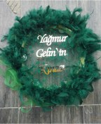 Resim KAĞAN SÜS Tüllü kına gecesi tefi bordo 