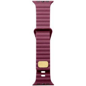 Resim Watch 40mm Uyumlu KRD-73 Uyumlu Zore Kordon-Mürdüm 