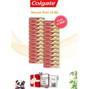 Resim Colgate Misvak Özlü Diş Macunu 24 x 75 ML + Rosie Pamuk 